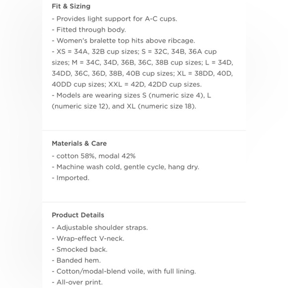 OLD NAVY Matching Printed Smocked Bralette Top in Yellow Stripe - Picture 13 of 13